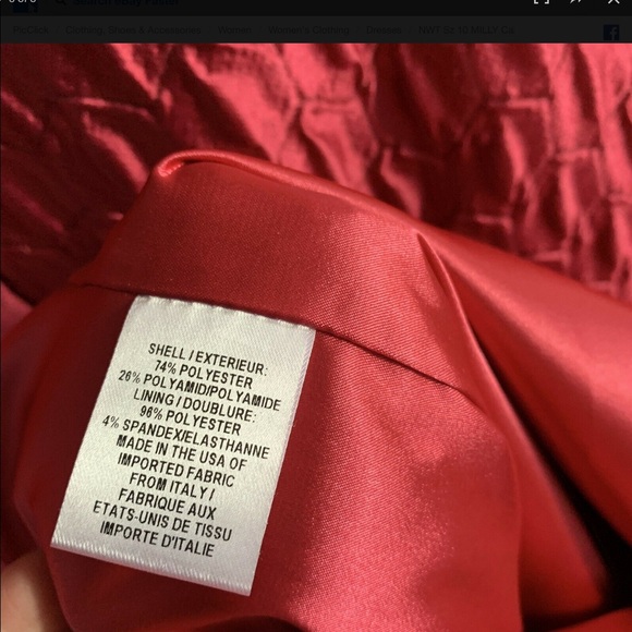 Milly Callie Pencil Dress In Italian Jacquard - Picture 5 of 10